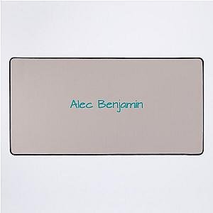 Alec Benjamin Name   Desk Mat