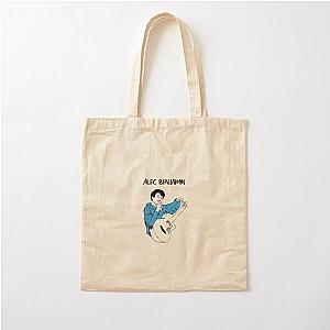 alec benjamin - blue hoodie Cotton Tote Bag