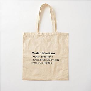 Alec Benjamin Aesthetic Quote Lyrics Cotton Tote Bag