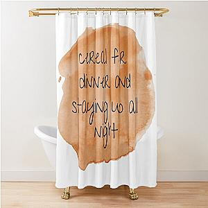 Alec Benjamin Shower Curtain