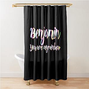 Alec Benjamin Shower Curtain