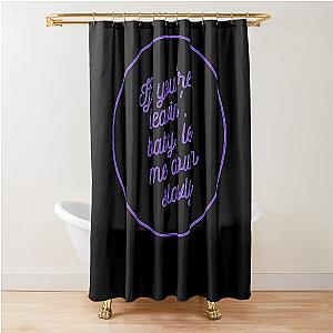 Alec Benjamin Shower Curtain