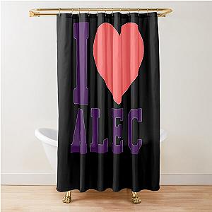 Alec Benjamin Shower Curtain