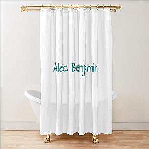 Alec Benjamin Name Shower Curtain