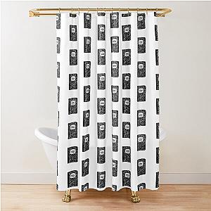 Alec Benjamin Annabelles Homework Sticker Shower Curtain