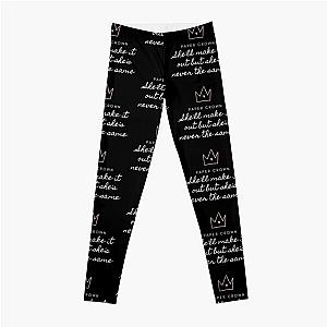 Alec Benjamin Paper Crown Quote Leggings