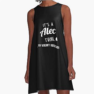 Alec Benjamin A-Line Dress