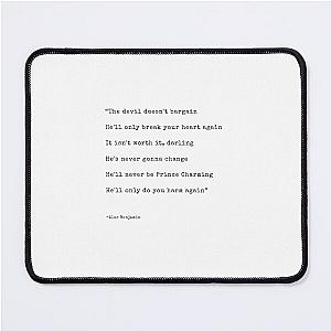 Devil Doesn't Bargain - Alec Benjamin Mouse Pad