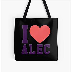 Alec Benjamin All Over Print Tote Bag