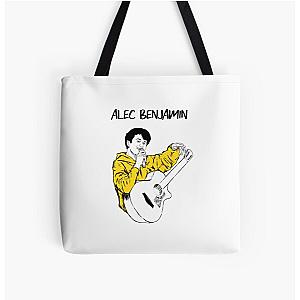 Alec benjamin  yellow All Over Print Tote Bag