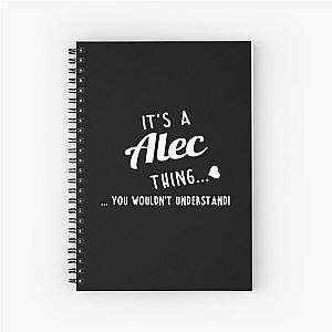 Alec Benjamin Spiral Notebook