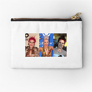 Pop Singer Alecia Beth Moore Alecia Beth Moore Zipper Pouches