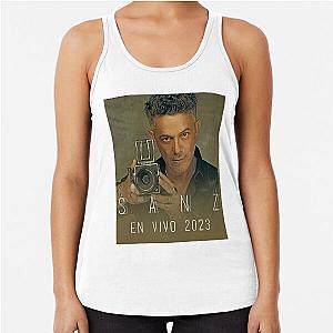 Alejandro Sanz tour Racerback Tank Top