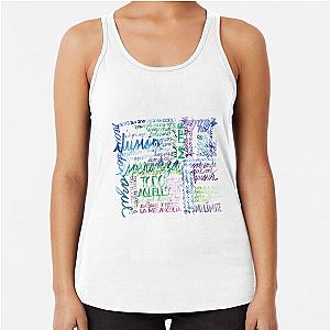 Alejandro Sanz Racerback Tank Top