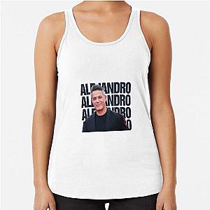 Alejandro Sanz Racerback Tank Top