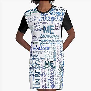 ME Alejandro Sanz Graphic T-Shirt Dress