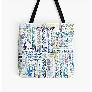 Sumerjo Alejandro Sanz All Over Print Tote Bag