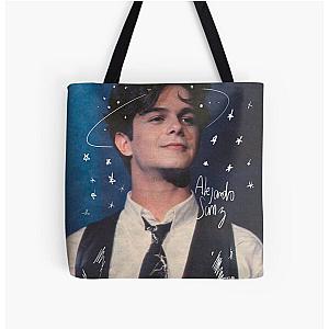 Alejandro Sanz Young Aesthetic Oversized Print Tote Bag