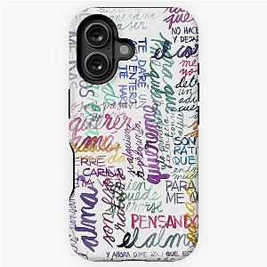 Esos ratos que me das Alejandro Sanz iPhone Tough Case