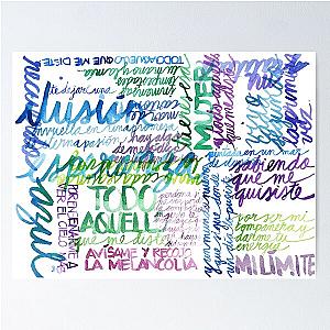 Alejandro Sanz Poster