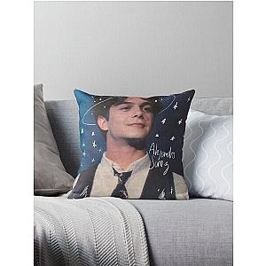 Alejandro Sanz Young Throw Pillow