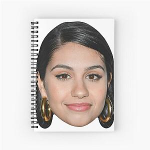 Alessia Cara bighead Spiral Notebook