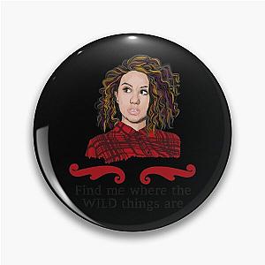 Alessia Cara With Lyrics Sticker Pin