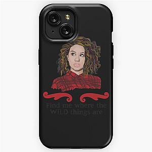 Alessia Cara With Lyrics Sticker iPhone Tough Case