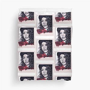 Alessia Cara pencil art Duvet Cover