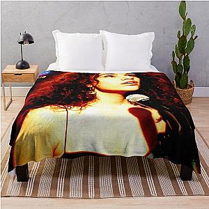 Alessia Cara Poster Throw Blanket