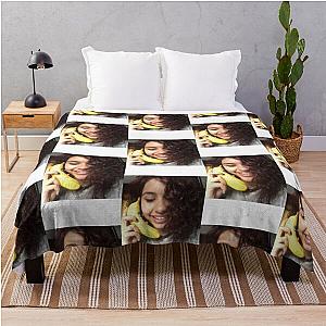 Goddess lovely beautiful Alessia Cara Throw Blanket