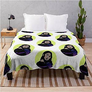 alessia cara style pop art Throw Blanket