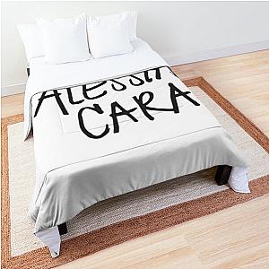 Alessia Cara Logo Comforter