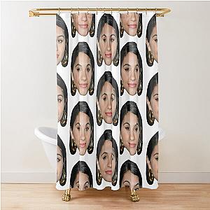 Alessia Cara bighead Shower Curtain