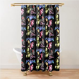 Vintage Style Alessia Cara Shower Curtain