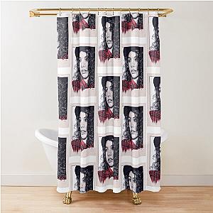 Alessia Cara pencil art Shower Curtain