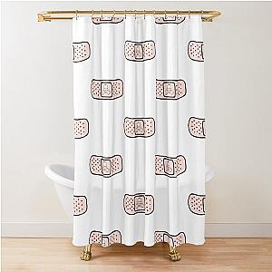 alessia cara band aid Shower Curtain