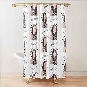 Alessia Cara Drawing Shower Curtain