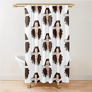 Alessia Cara 'Fall Away' drawing art Shower Curtain