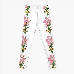 Alessia Cara band-aid and flowers Leggings