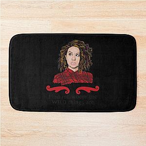 Alessia Cara With Lyrics Sticker Bath Mat