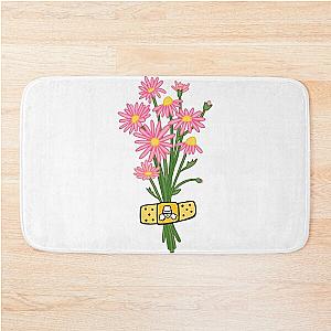 Alessia Cara band-aid and flowers Bath Mat