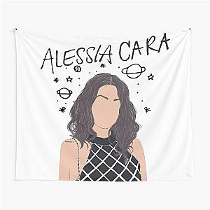 Alessia Cara Drawing Tapestry