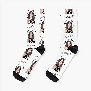 Alessia Cara Drawing Socks