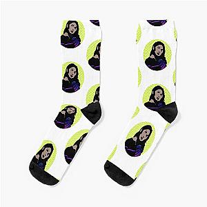 alessia cara style pop art Socks