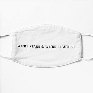 We're Stars & We're Beautiful - Alessia Cara Flat Mask