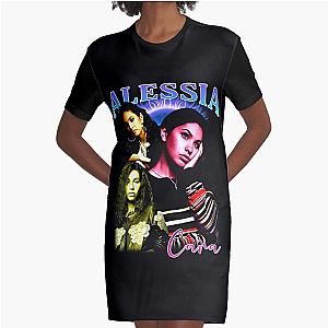 Vintage Style Alessia Cara Graphic T-Shirt Dress