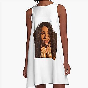 Alessia Cara warm A-Line Dress