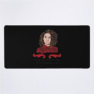 Alessia Cara With Lyrics Sticker Desk Mat