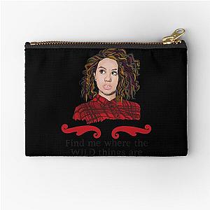 Alessia Cara With Lyrics Sticker Zipper Pouch